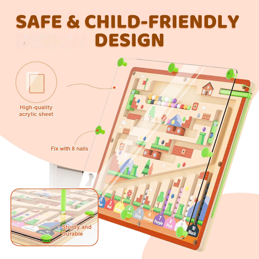 Montessori Magnetic Maze