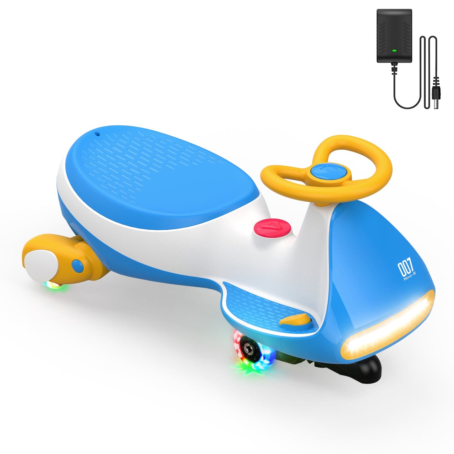 Electric Wiggle Car with Pedals – Kids Ride-On Toy for Indoor & Outdoor Fun