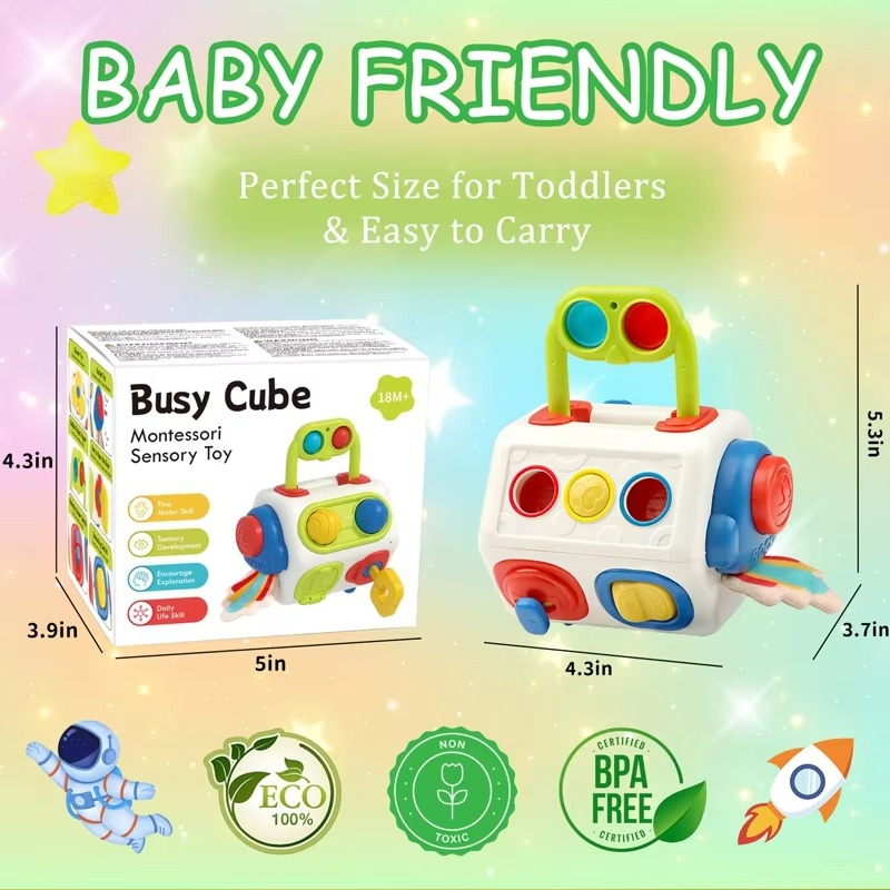 Busy Cube for Curious Minds