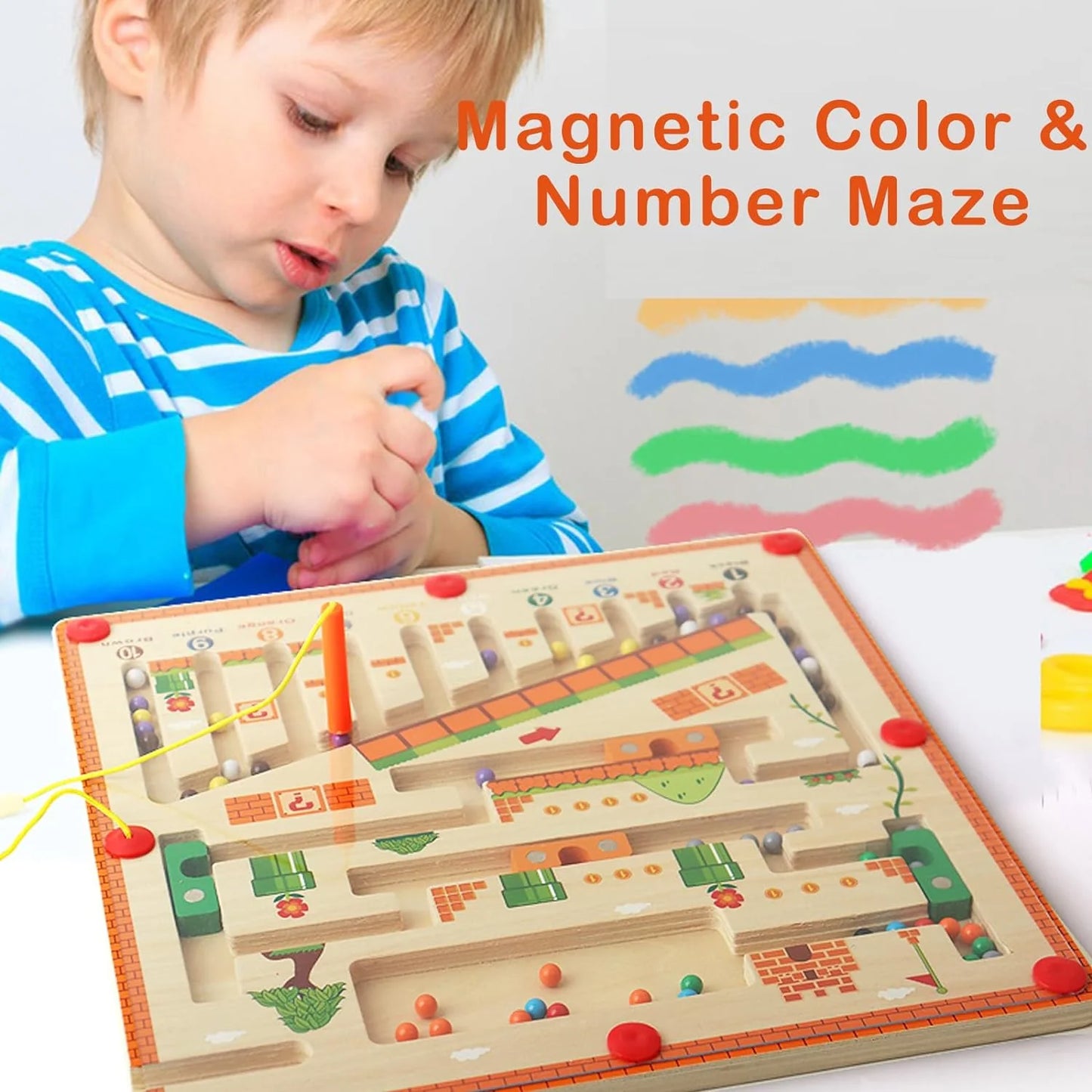 Montessori Magnetic Maze
