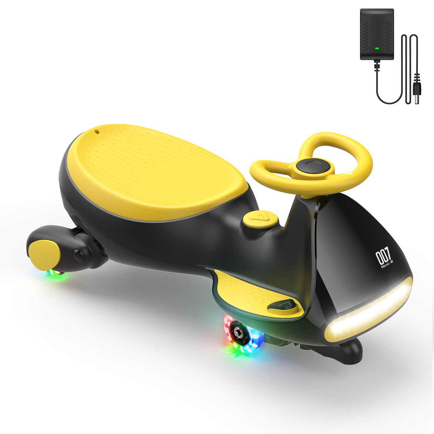 Electric Wiggle Car with Pedals – Kids Ride-On Toy for Indoor & Outdoor Fun