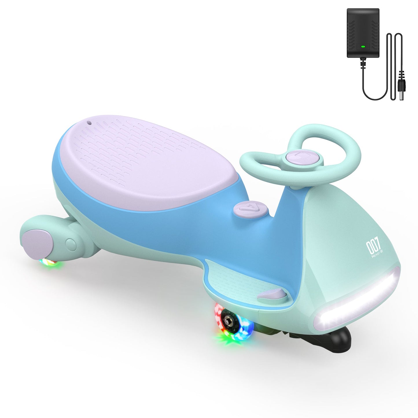 Electric Wiggle Car with Pedals – Kids Ride-On Toy for Indoor & Outdoor Fun