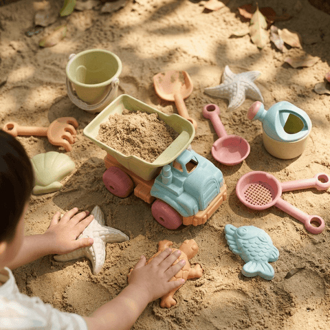Kids Sand Toy Tool Set – Beach and Sandbox Play Kit for Creative Outdoor Fun