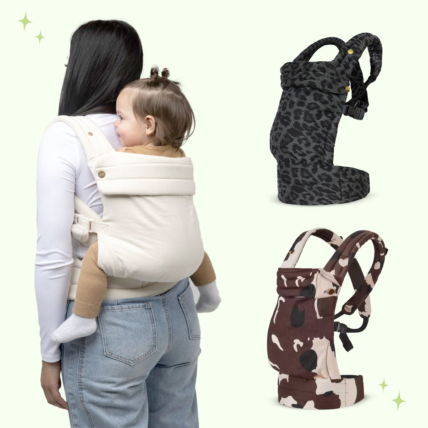 Classic Baby Carrier – Ergonomic Infant Sling Wrap for Newborns & Toddlers