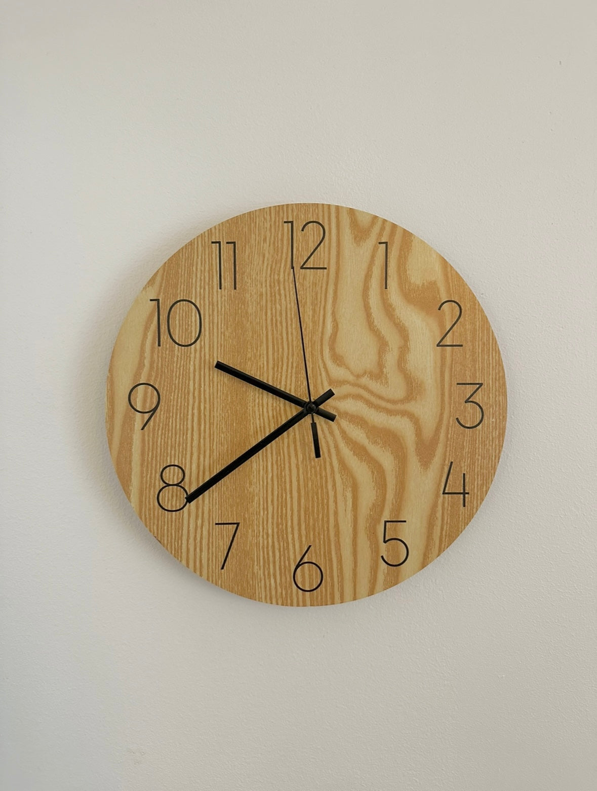 Montessori Wooden Learning Clock – Educational Time Teaching Toy for Kids