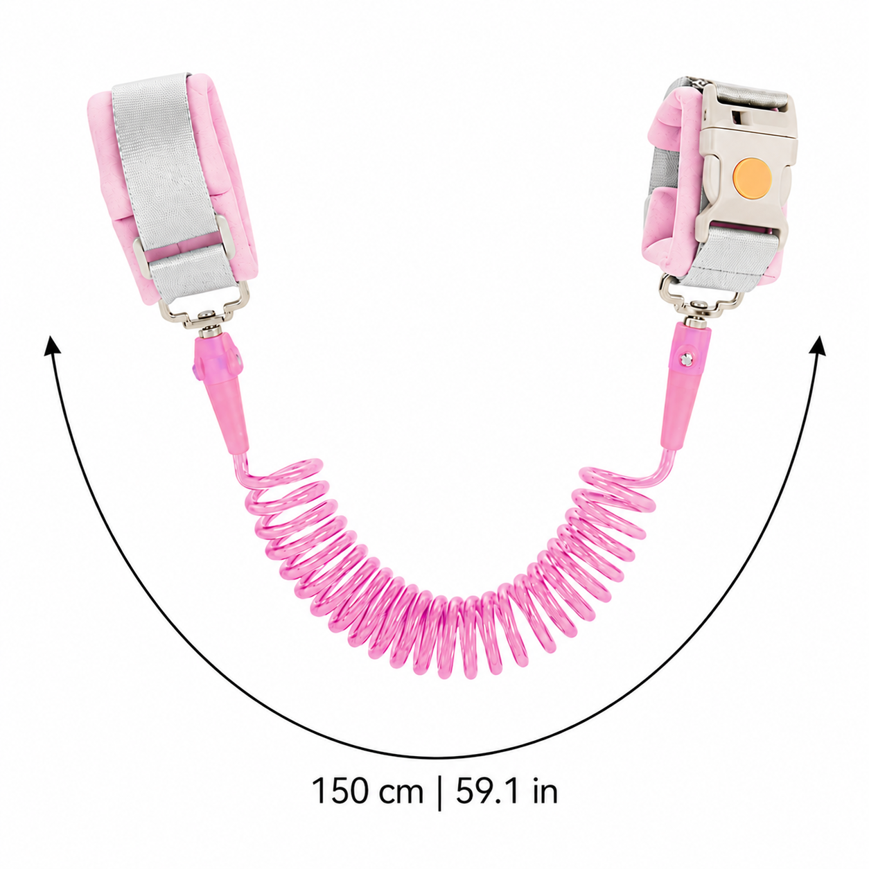 Toddler Safety Wrist Link – Adjustable Anti-Lost Walking Harness