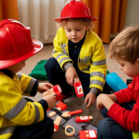 Montessori Wooden Tool Set – Pretend Play Repair & Construction Toys for Kids