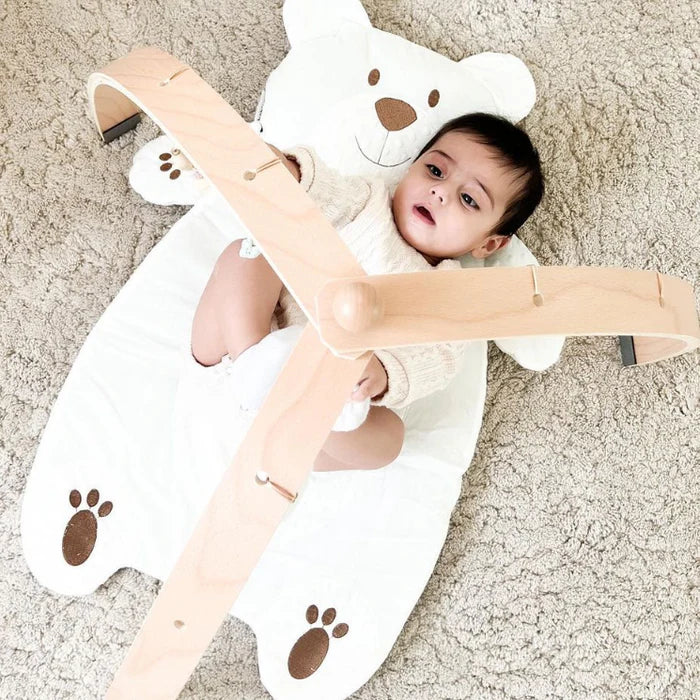 Baby Wooden Gym Frame Montessori Toys