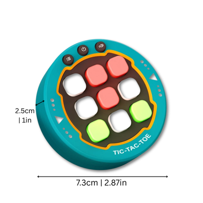 LED Tic Tac Toe Game for Kids & Families – Interactive Light-Up Board Game for Fun Learning & Play