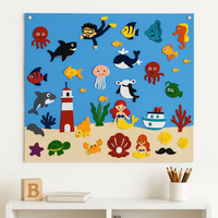 Montessori Felt Board Set for Kids – Interactive Storytelling & Creative Play Educational Toy
