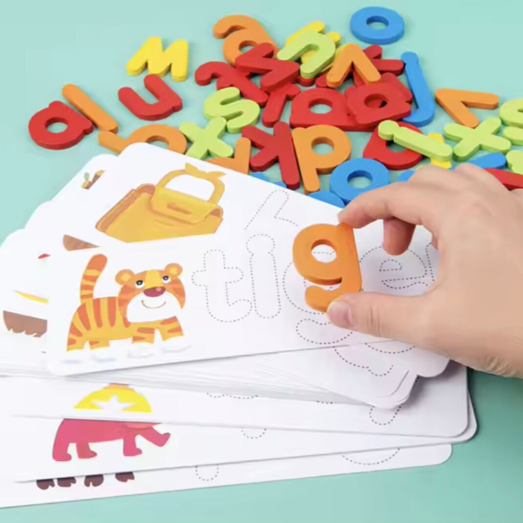 Montessori Finger Counting Game – Wooden Math Learning Toy for Kids & Toddlers