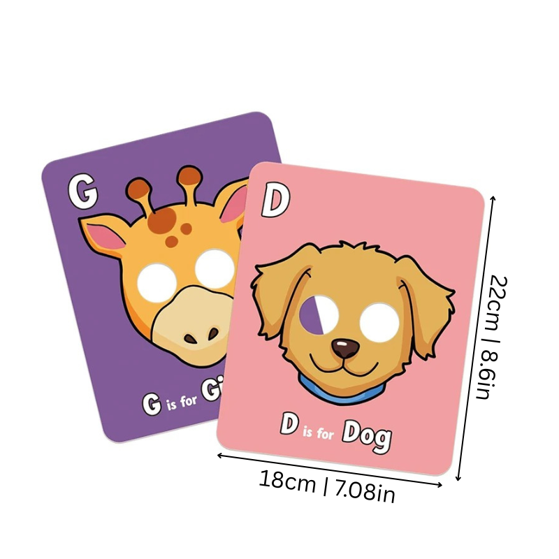 Animal Alphabets Flash Card