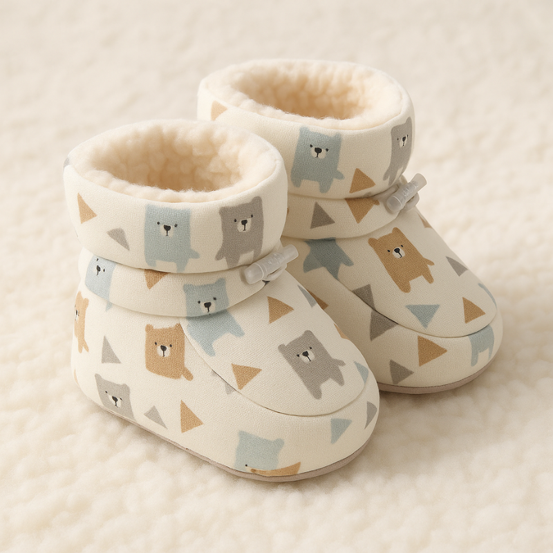 Winter Baby Snow Boots – Warm Non-Slip Toddler Shoes for Boys & Girls