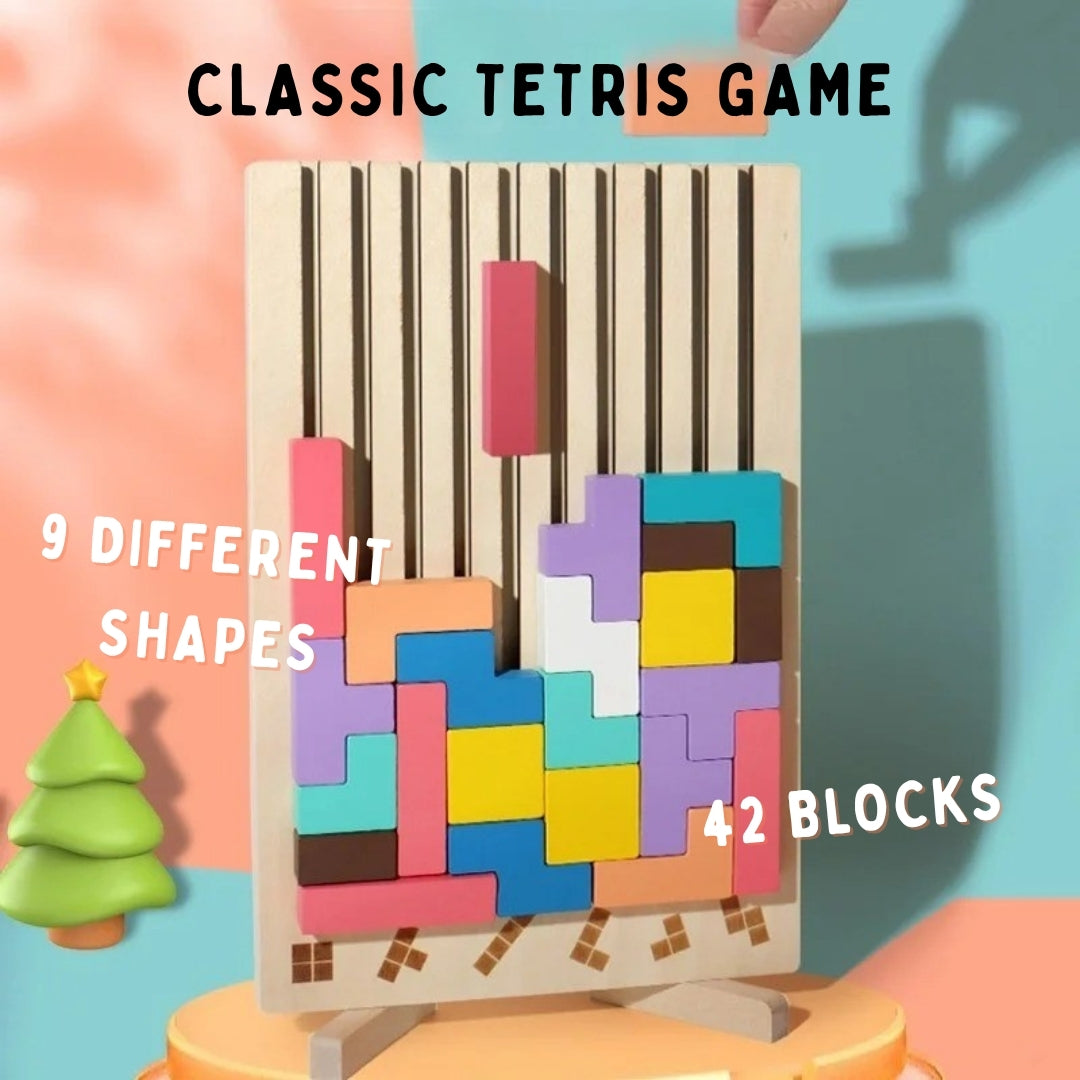 Wooden Stacking Puzzle Toy