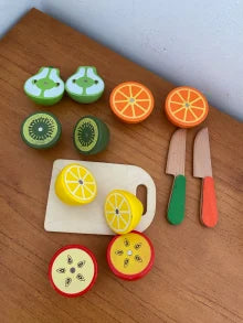 Toddlers Wooden Fruits/Vegetables Set (8pcs)