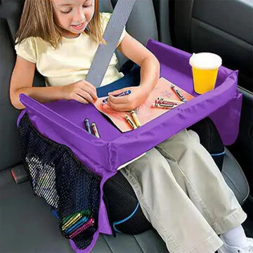 Baby Car Seat Travel Tray – Portable Activity & Snack Table for Toddlers and Kids