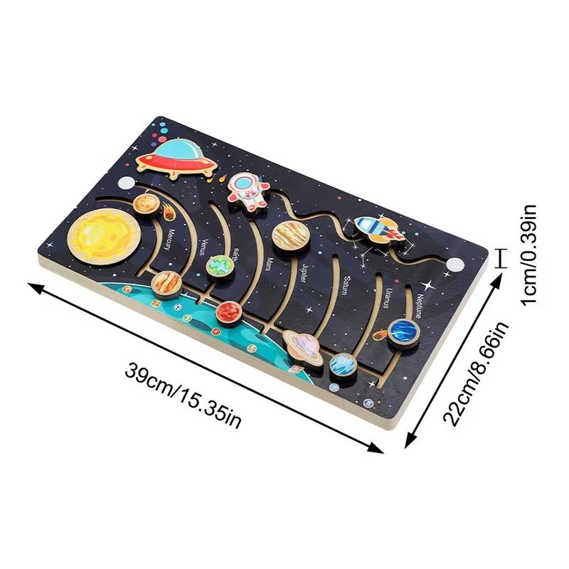 Montessori Solar System Board