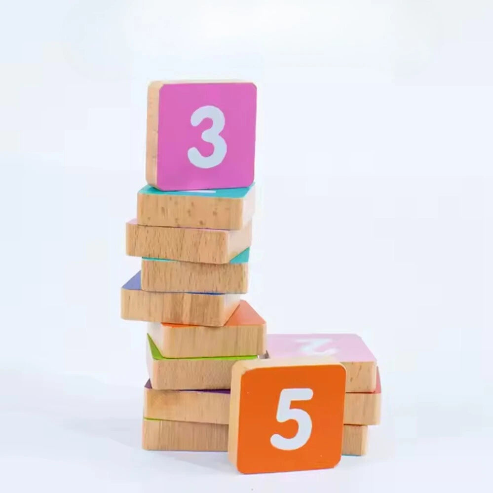 Montessori Finger Counting Game – Wooden Math Learning Toy for Kids & Toddlers
