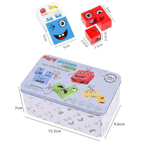 Montessori Educational Puzzle Cube โ Tangram Brain Teaser for Kids