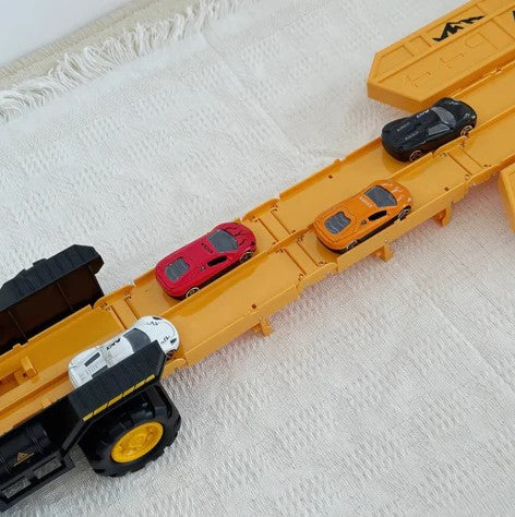 Expandable Construction Truck with Action-Packed Launch Ramp