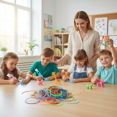 3D Printing Pen Set β Portable Drawing Pen with LED Display & PLA Filament for Kids & Adults