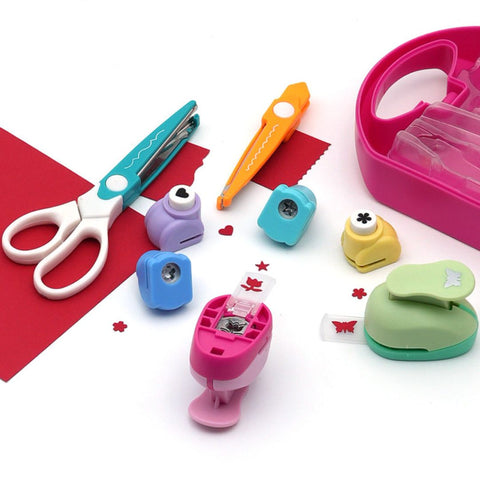Kids DIY Craft Kit – Fun Paper Punch Art Set for Creative Projects