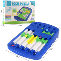 Magnetic Logic Maze Puzzle Game for Kids – Educational Brain Teaser Toy for Problem Solving & Fun Learning
