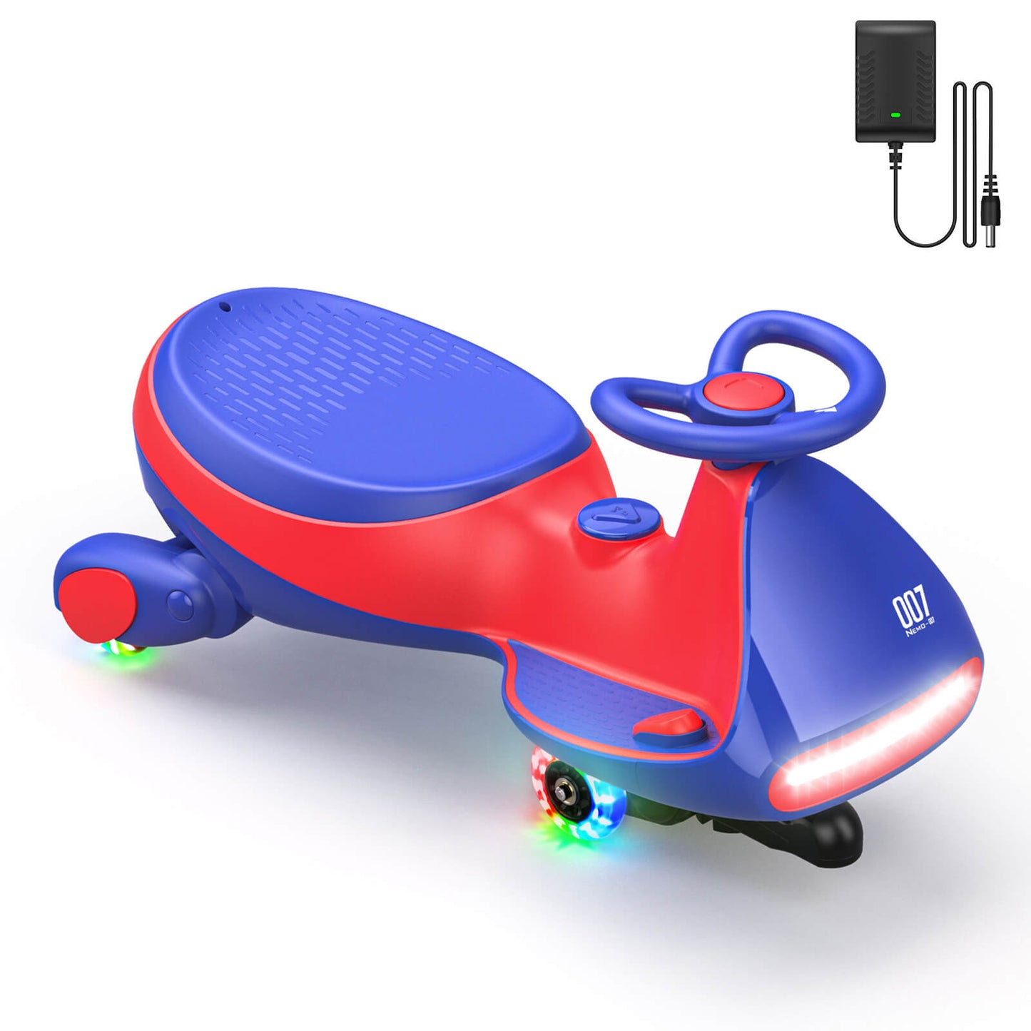 Electric Wiggle Car with Pedals – Kids Ride-On Toy for Indoor & Outdoor Fun