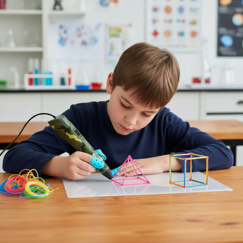 3D Printing Pen Set β Portable Drawing Pen with LED Display & PLA Filament for Kids & Adults
