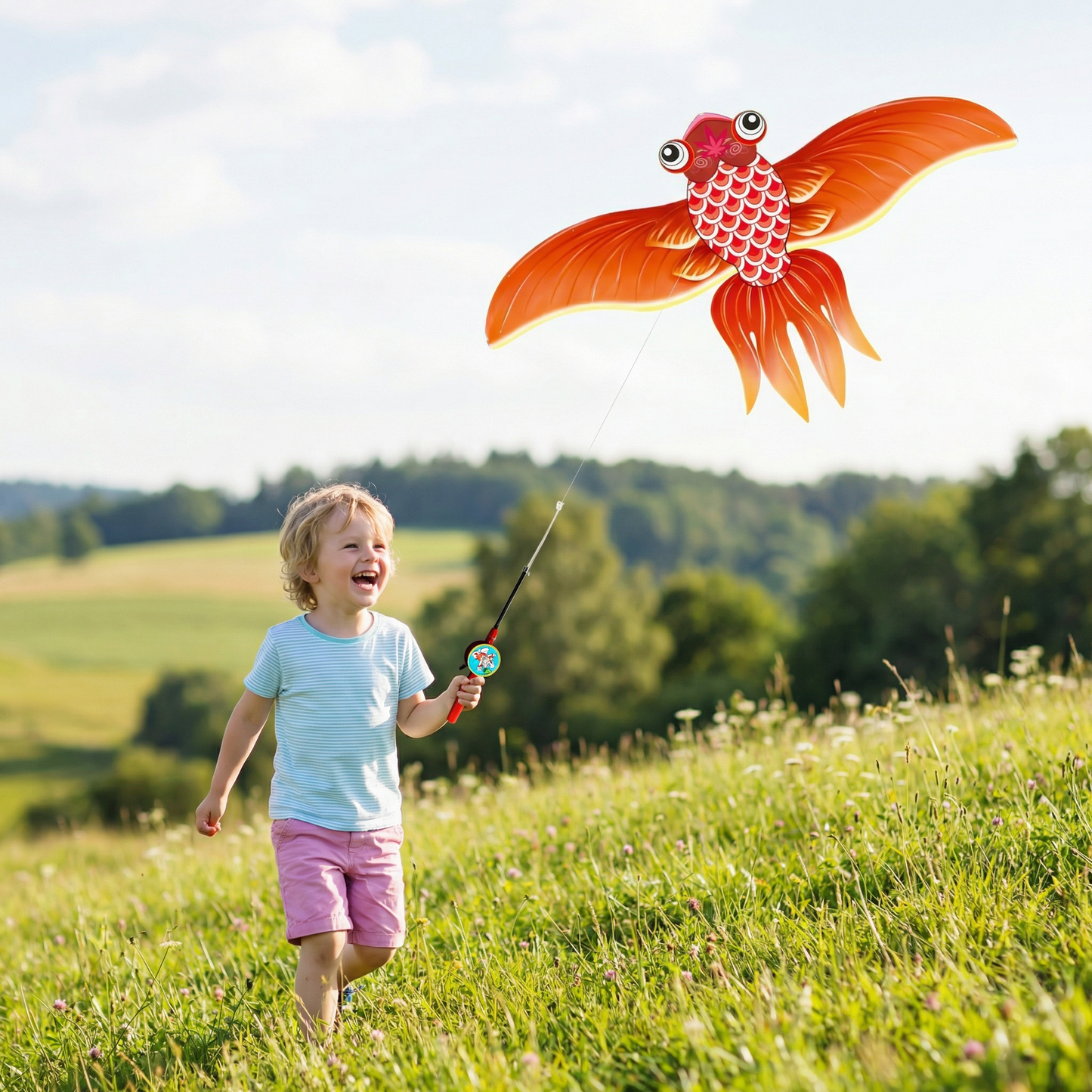 Kids Outdoor Flying Kite – Easy Launch Kite Toy for Children’s Outdoor Play