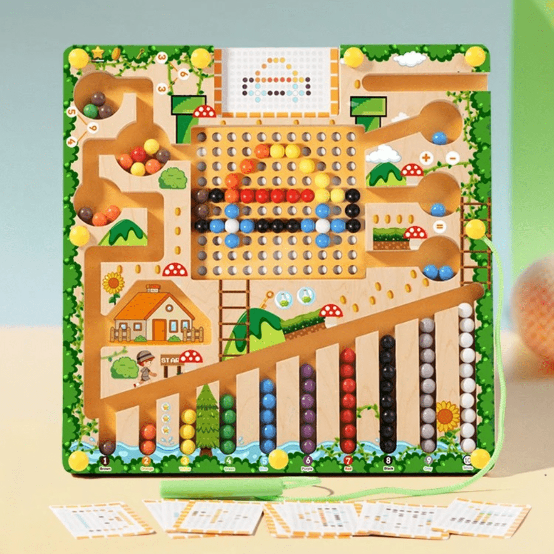 Montessori Magnetic Maze