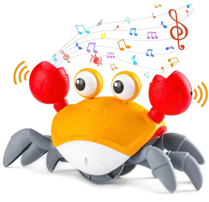 Crawling Crab for Baby's Tummy Time