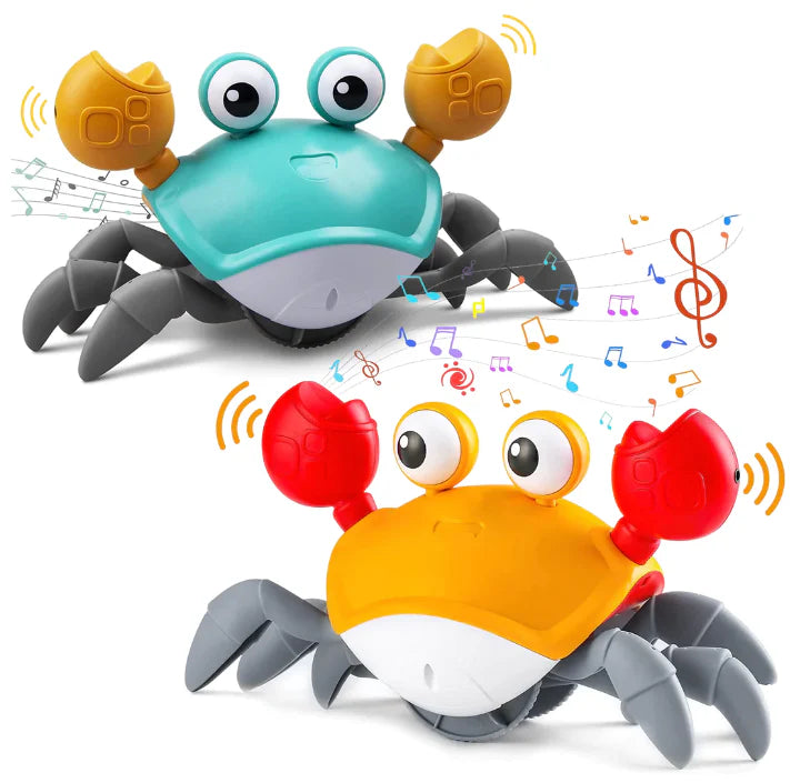 Crawling Crab for Baby's Tummy Time