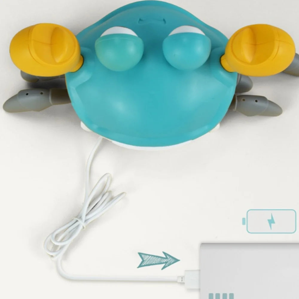 Crawling Crab for Baby's Tummy Time