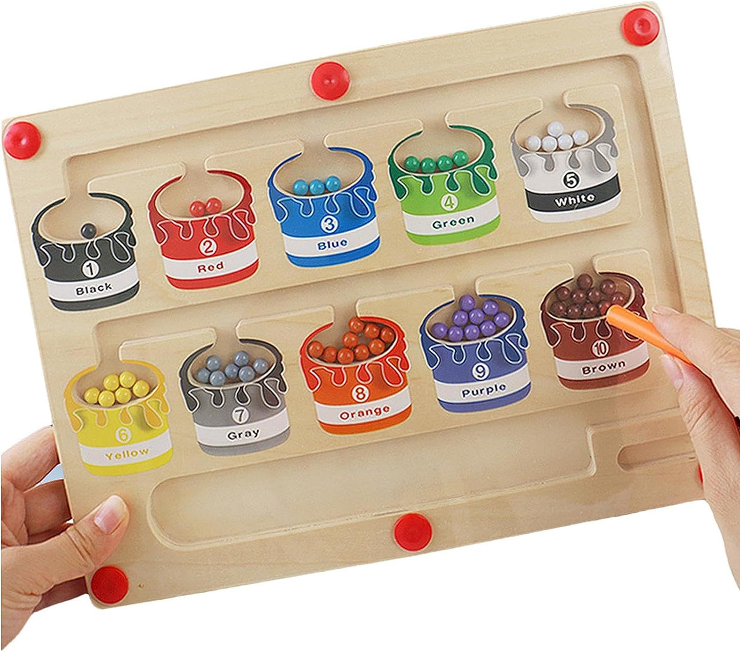 Engaging Montessori Magnetic Labyrinth Toy