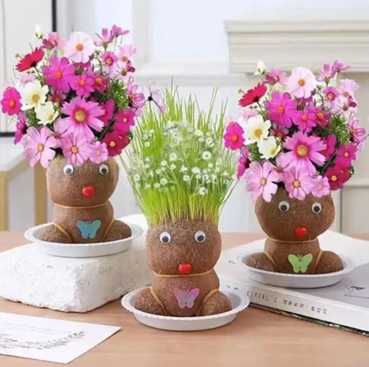 Flowering Houseplant Doll