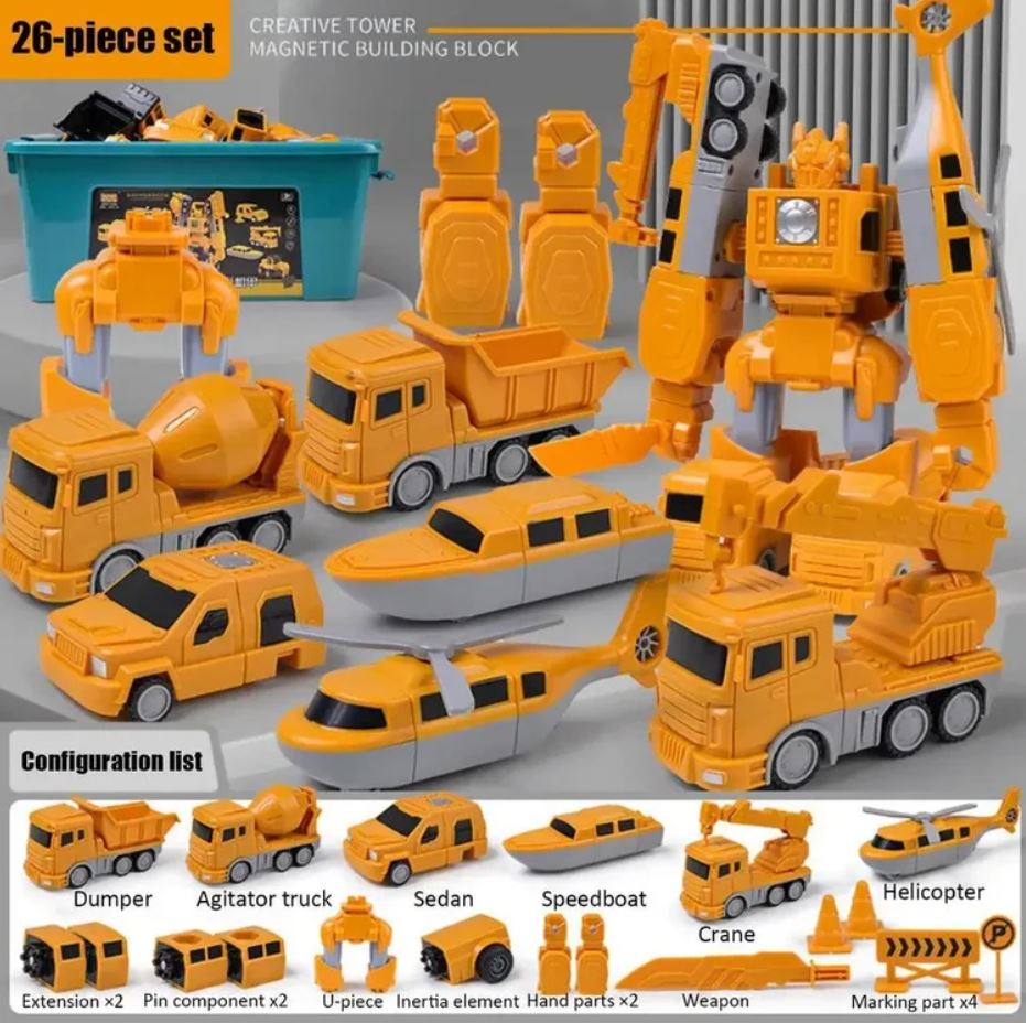 Magnetic Transformation Vehicles
