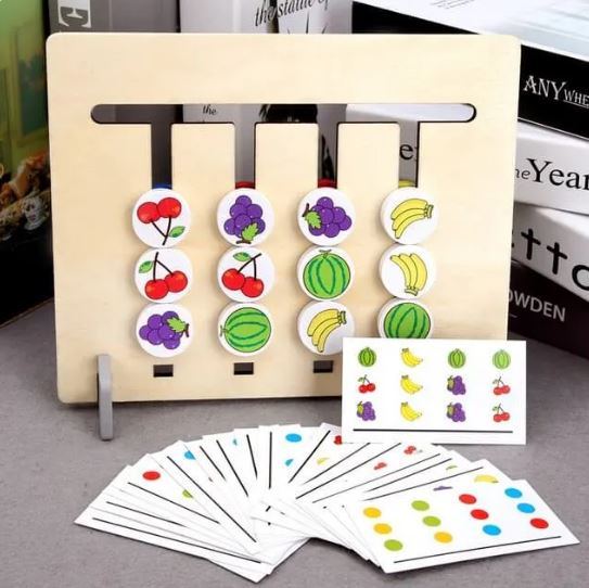 Montessori Double-Sided Matching Game