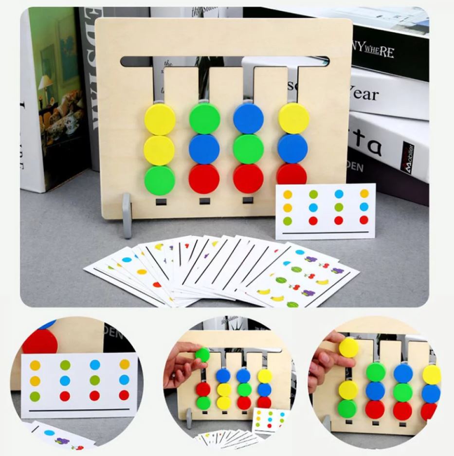Montessori Double-Sided Matching Game