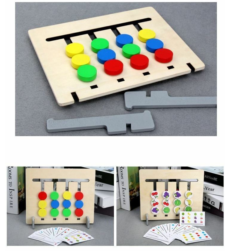 Montessori Double-Sided Matching Game