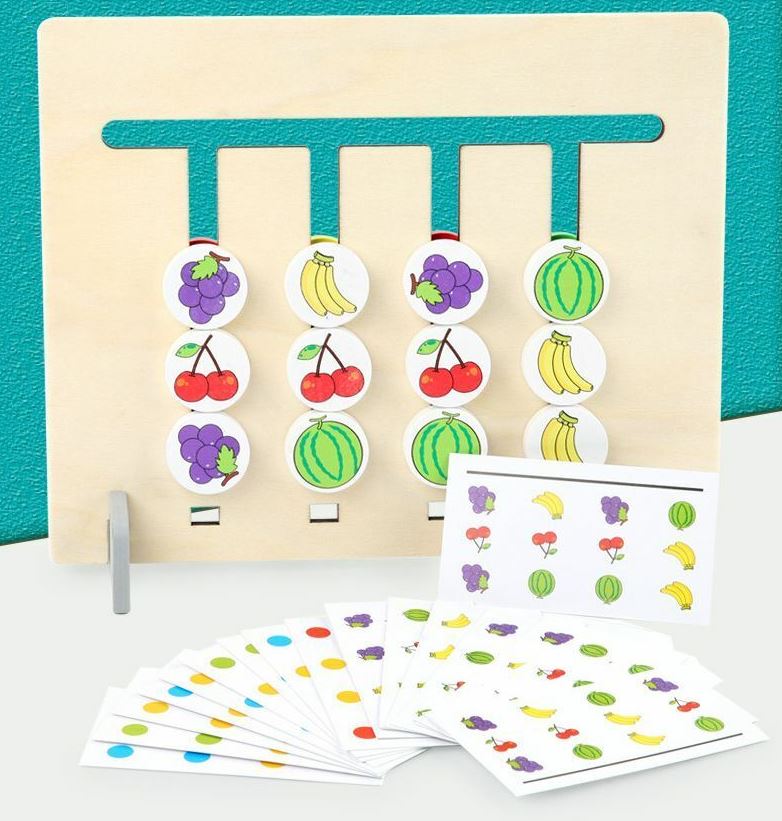 Montessori Double-Sided Matching Game