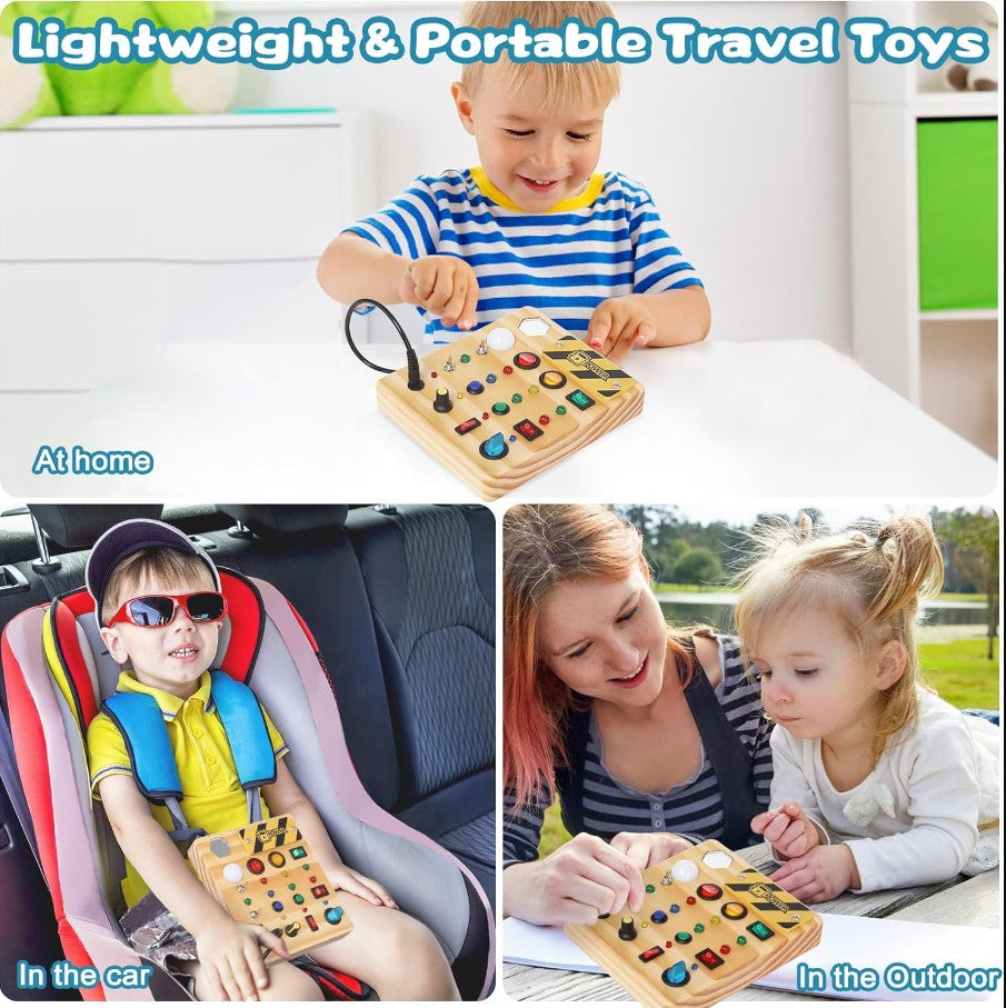 Montessori LED Busy Board