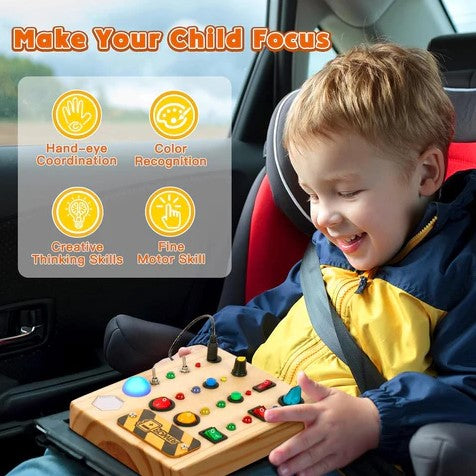 Montessori LED Busy Board