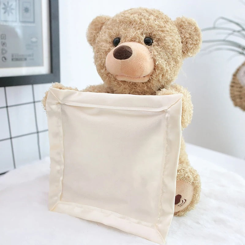 Peek-A-Boo-Teddy Interactive Plush Toy – Montessori Australia