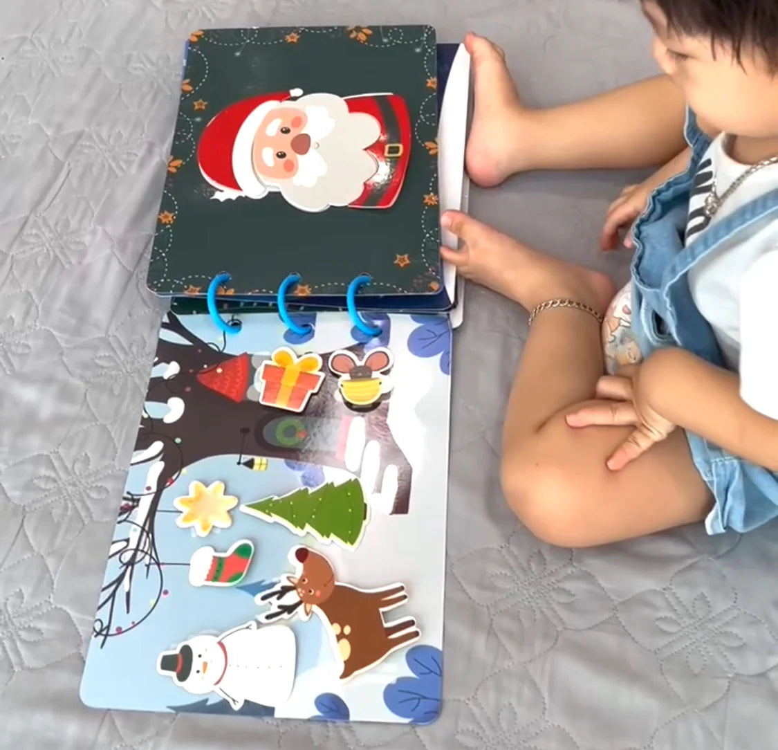 Montessori Christmas Busy Book