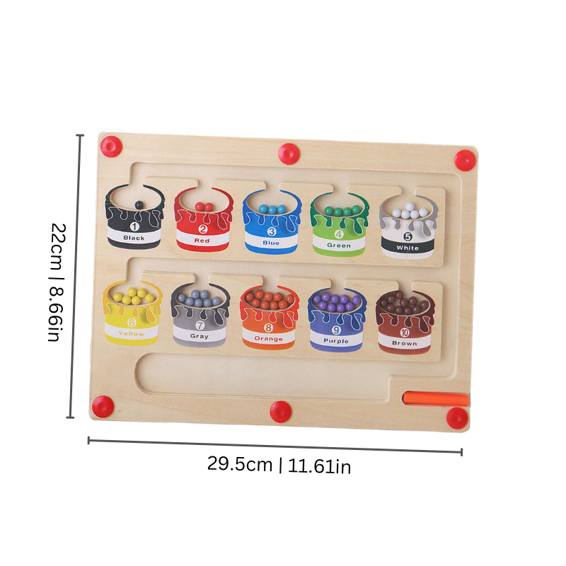 Engaging Montessori Magnetic Labyrinth Toy