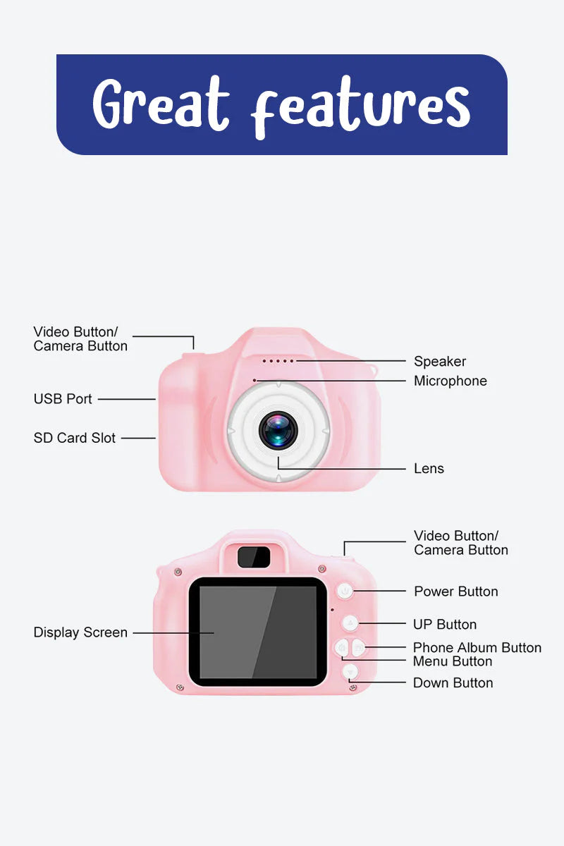 Little Lens Kids Digital Camera