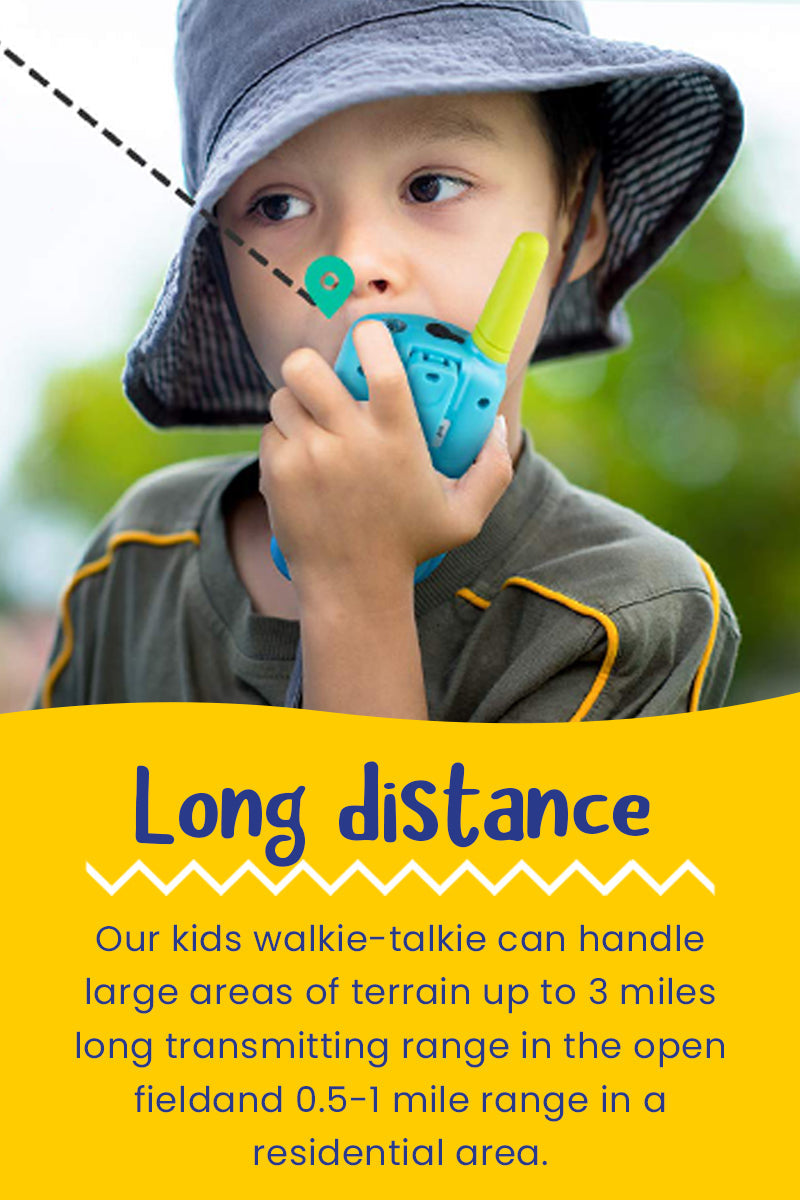 Kids Walkie Talkie (3-Piece Set)
