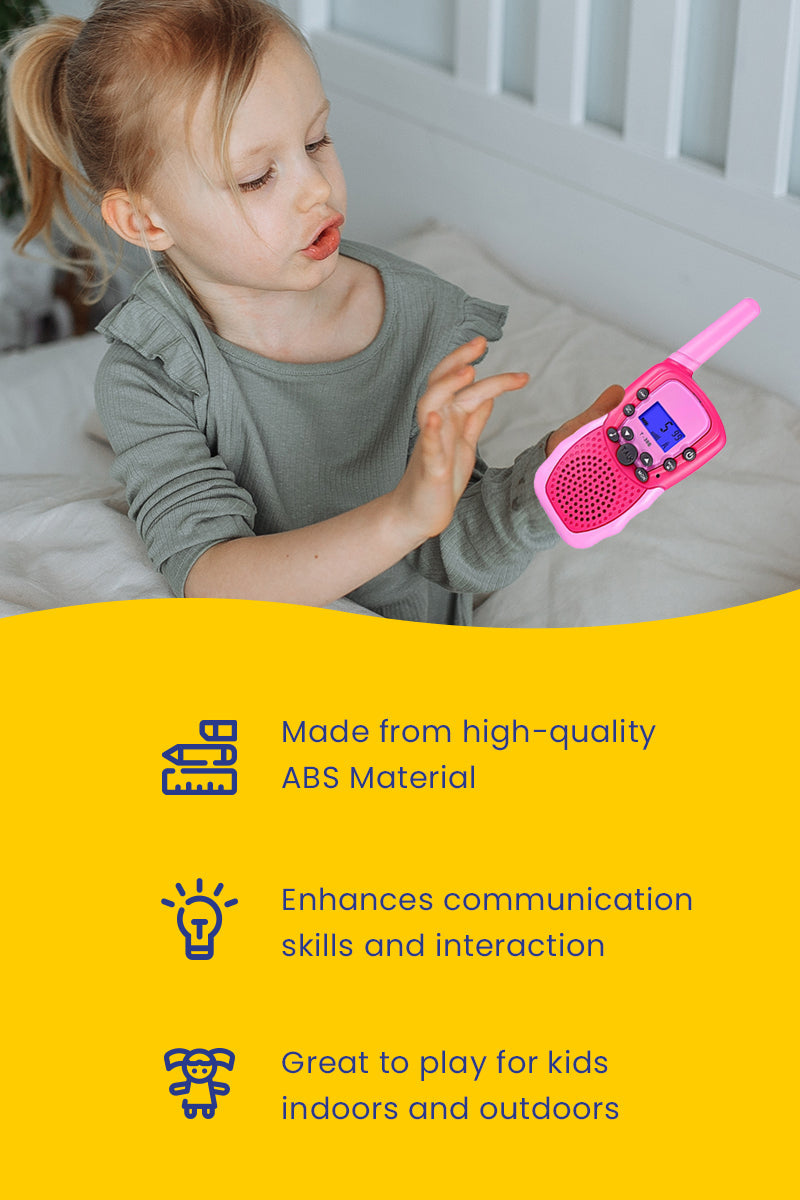Kids Walkie Talkie (3-Piece Set)