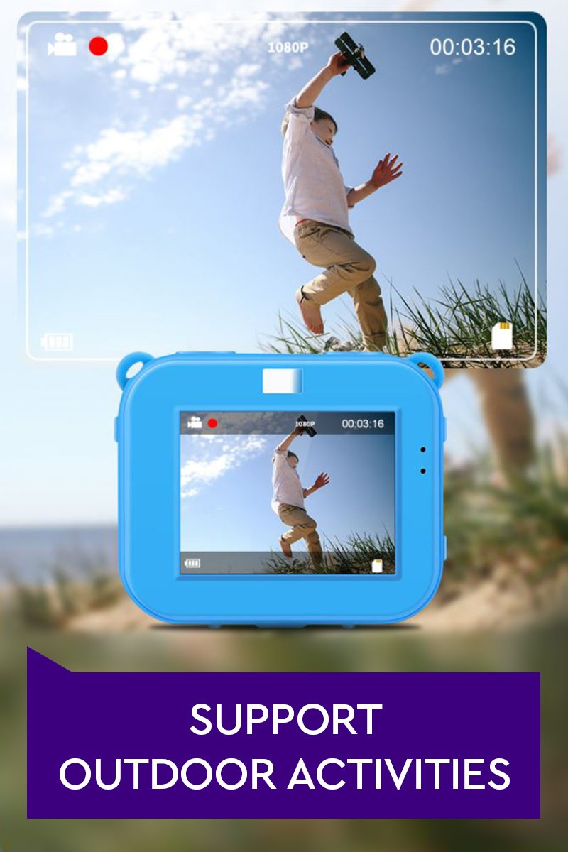 Mini Kids High-Quality Sports Camera